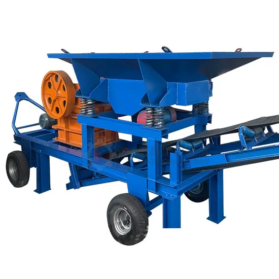 Quarry Crushing Plant PE150*250/400*600 Jaw Crusher Concrete Coarse Crushing Machine