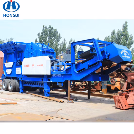 Mobile Stone Iron Gold Ore Rock Mining Dodge Jaw Crusher Manufacturers Price Portable Granite Crushing Machine Plant for Sale