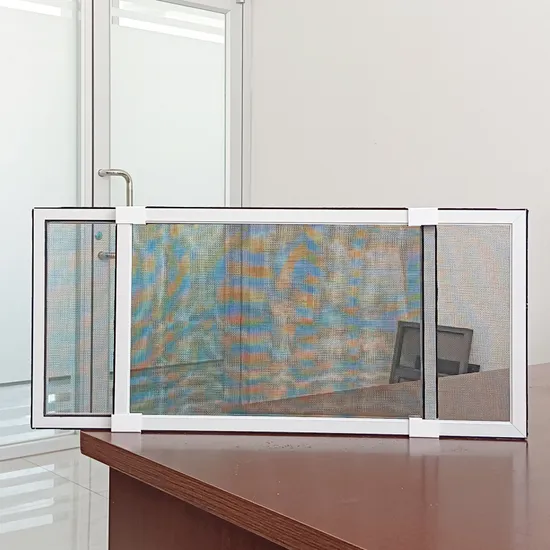 Expandable Window Screen Adjustable Horizontal Insect Window Screen Extended Window Screen 
