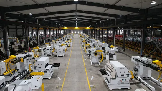 Sheet Metal Coil Feeding for Stamping Production Lines Feeder 3 in 1 