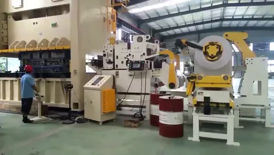 Customized Coil Nc Servo Feeder Uncoiler Straightener Feeder 3 in 1 Compact Decoiler Straightener Feeder for Press Machine for Automotive Parts