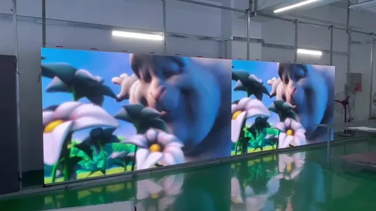 Low Power Consumption 4800Hz High Refresh Indoor P3.91 Cinema Advertising LED Display Screen 