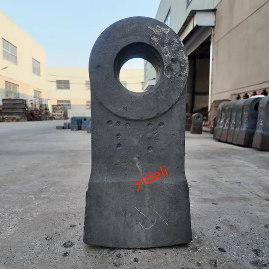 High Chromium Alloy Large Casting Crusher Hammer Head for Impact Crusher 